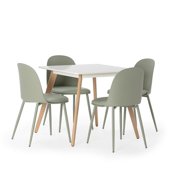 CHAOCHI Lot De 6 Sets De Table Lavables En Vinyle Tissé En PVC