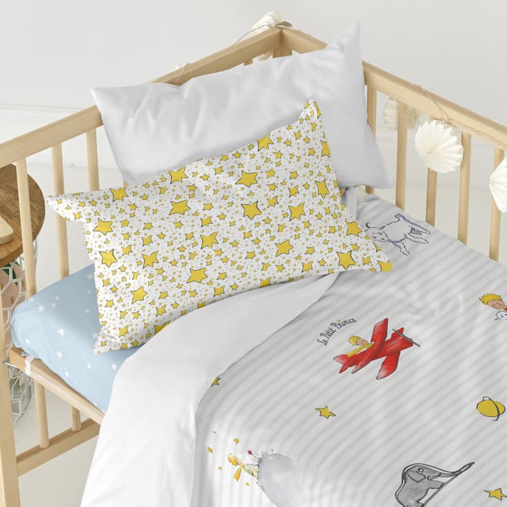 Parure housse de couette 2 pieces 100 Coton Multicolore 100x120 cm