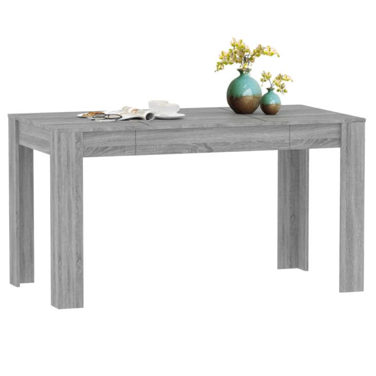 Tavolo Da Pranzo Bianco 120x60x76 Cm - Design Moderno In Legno Multistrato, Perfetto Per Cucina E Sala Da Pranzo