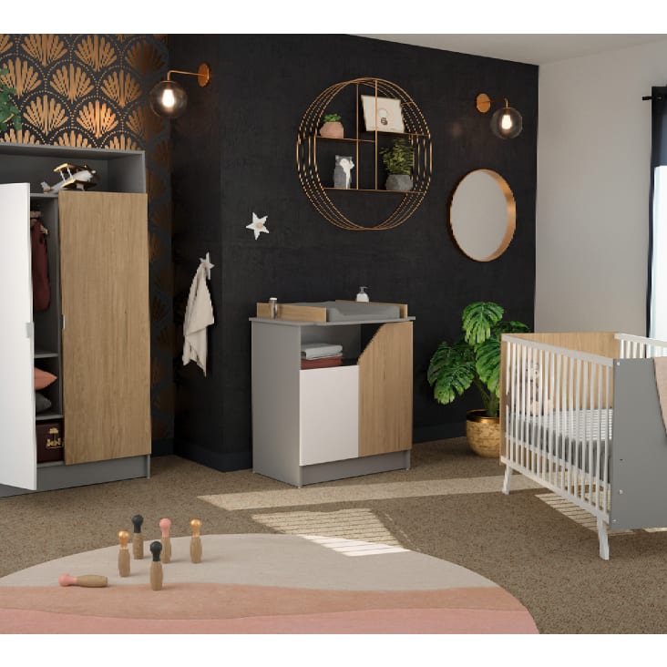 Lettino Due Orsi In Legno Massiccio - 3 Altezze Regolabili, Con 3 Doghe E Materasso 60x120cm, Ecologico - Foto 11