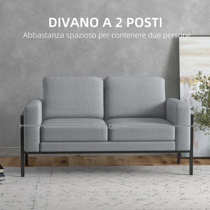 Braccioli Stretti Divano Letto Larghezza 140 Cm Divano Moderno