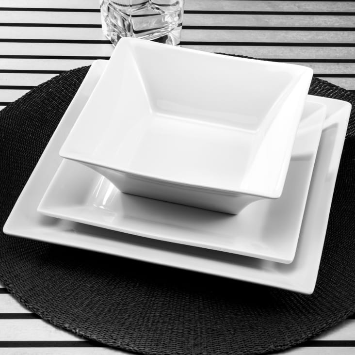 Service De Table Ritzenhoff & Breker Gianna 12 Pièces Porcelaine Blanc - Élégant Et Lave-vaisselle
