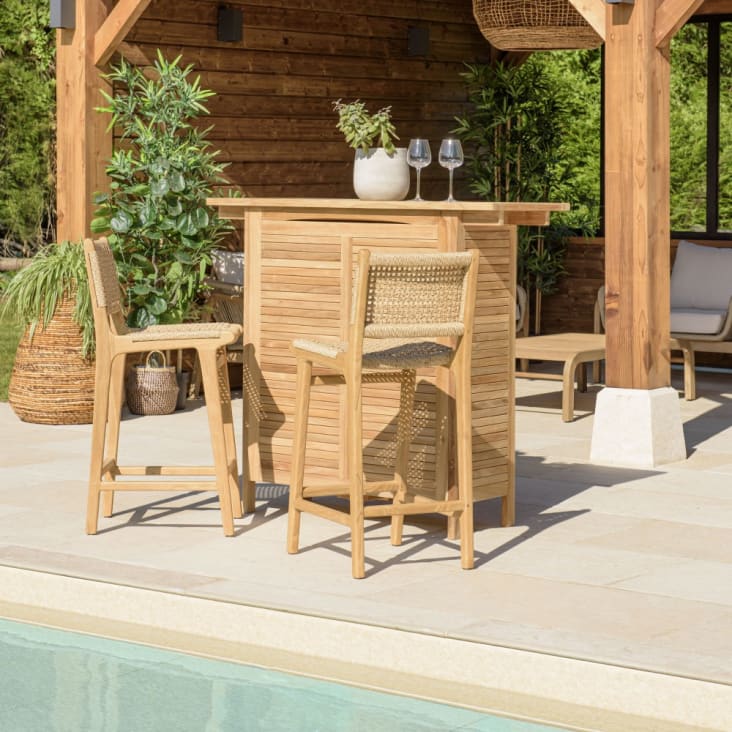 Lot de 3 tabouret de bar au meilleur prix | Leroy Merlin