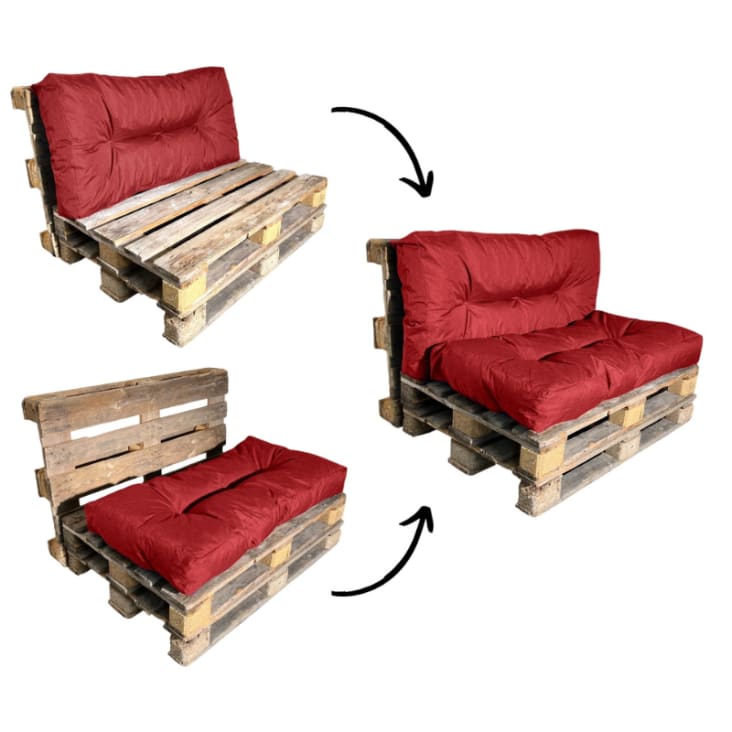 Cuscino Divano Pallet Cuscini Per Bancali Da Esterno Da Esterno