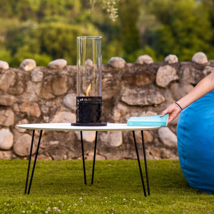 Braciere Da Tavolo A Bioetanolo BRIAN & DANY | Per Interni Ed Esterni | Senza Fumo - Foto 4