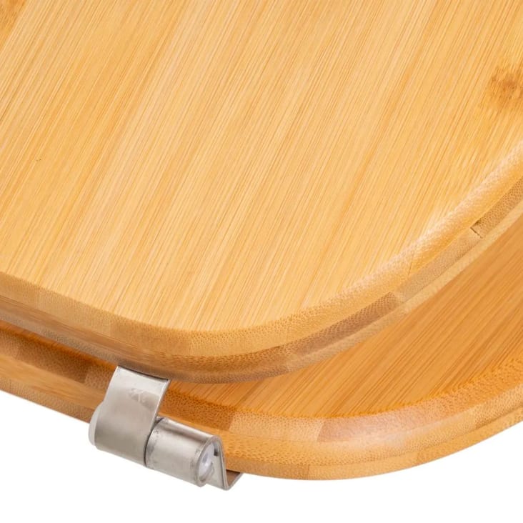 Abattant WC bambou 37x44x5cm Maisons du Monde