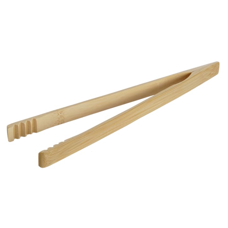 Pince à Toast En Bambou Pour Toast, Fruits, Pain Et Cornichons