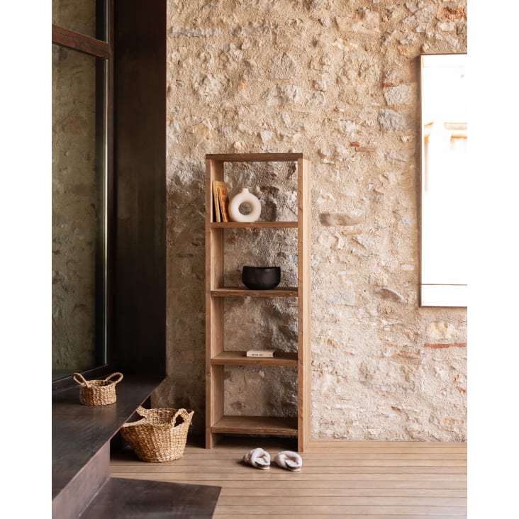 struttura in legno di rovere scuro