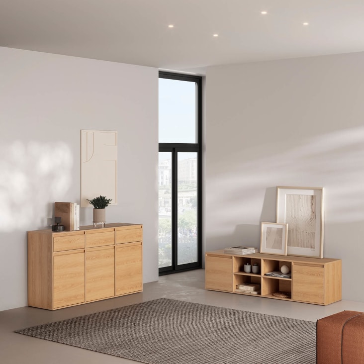 Cassettiera 3 Cassetti 3E - 70x79x39 Cm Antracite, Per Camera O Ufficio - Foto 6