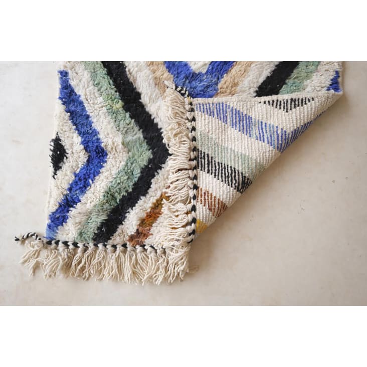 Marokkanischer Berberteppich aus reiner Wolle 100 x 150 Berbere