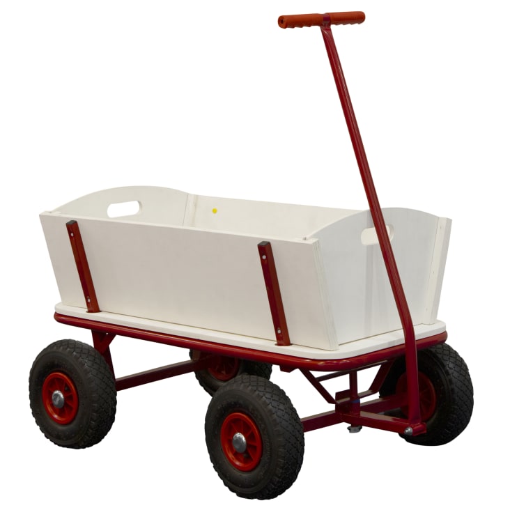 PROREGAL Profi Bollerwagen BOLLY – Holz Mit Luftr Produktbild-Vorschau 5