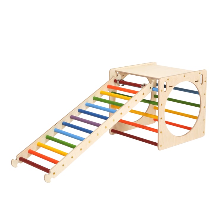 Face Changing Magic Cube Holz Puzzle – 16 Würfel, 64 Karten, Für Kinder Ab 3 Jahren