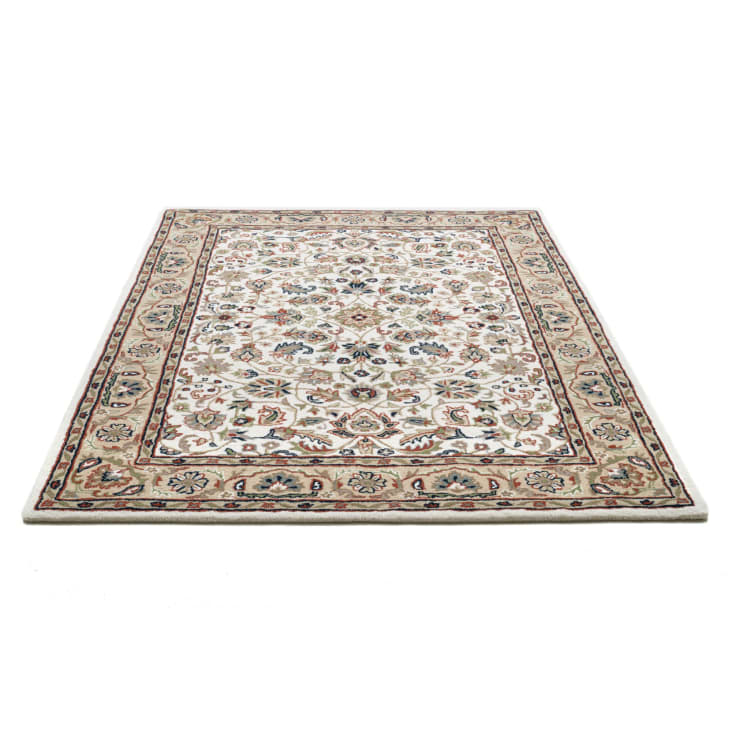 Rebecca Mobili Porta Ombrelli Vintage In MDF E Canvas - Beige/Marrone, 50x20x20 Cm - Foto 5