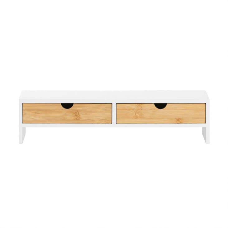 iggual – Sollevatore monitor con cassetto, supporto portatile e