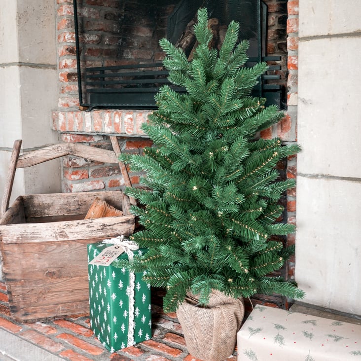 Mini Alberi Di Natale Con Neve - Set 9 Pezzi In PVC - 10/15/20 Cm - Decorazioni Natalizie Per Tavolo E Casa - Foto 5