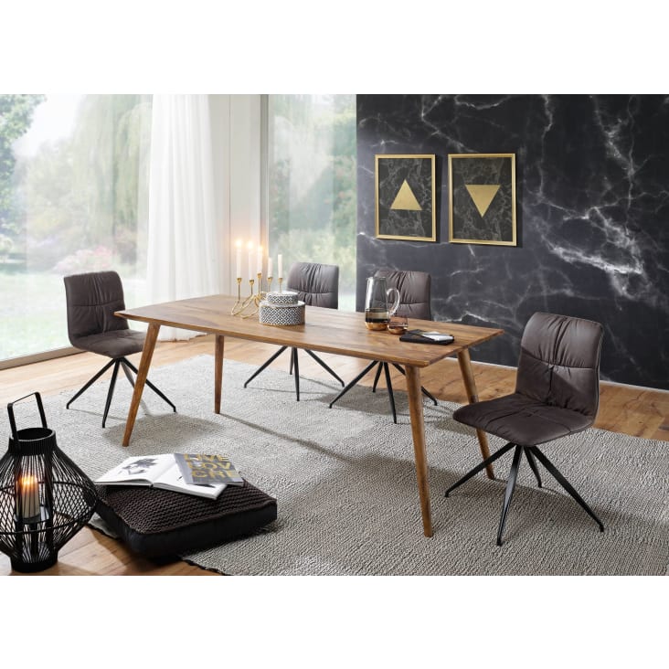 Tavolino Etnico Da Salotto Tavolino Country In Legno Sheesham