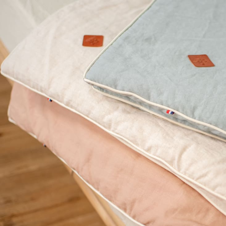 Set Lit Enfant Sleepling 100x135cm - Couette Hiver + Oreiller 40x60cm - 100% Microfibre - Ökotex 100