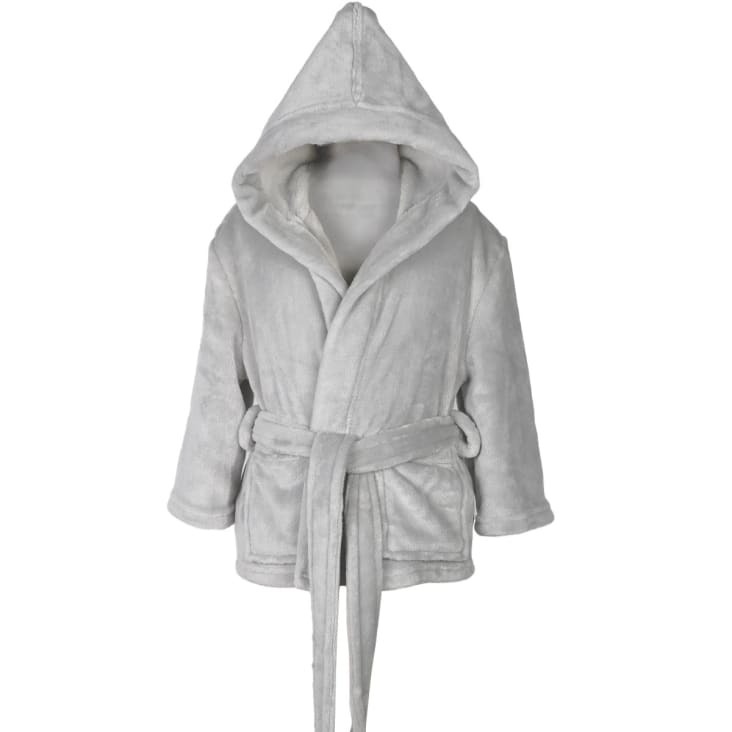 Peignoir Polaire Enfant Playshoes - Capuche Et Ceinture - Doux Et Chaud - Après Le Bain Ou à La Piscine