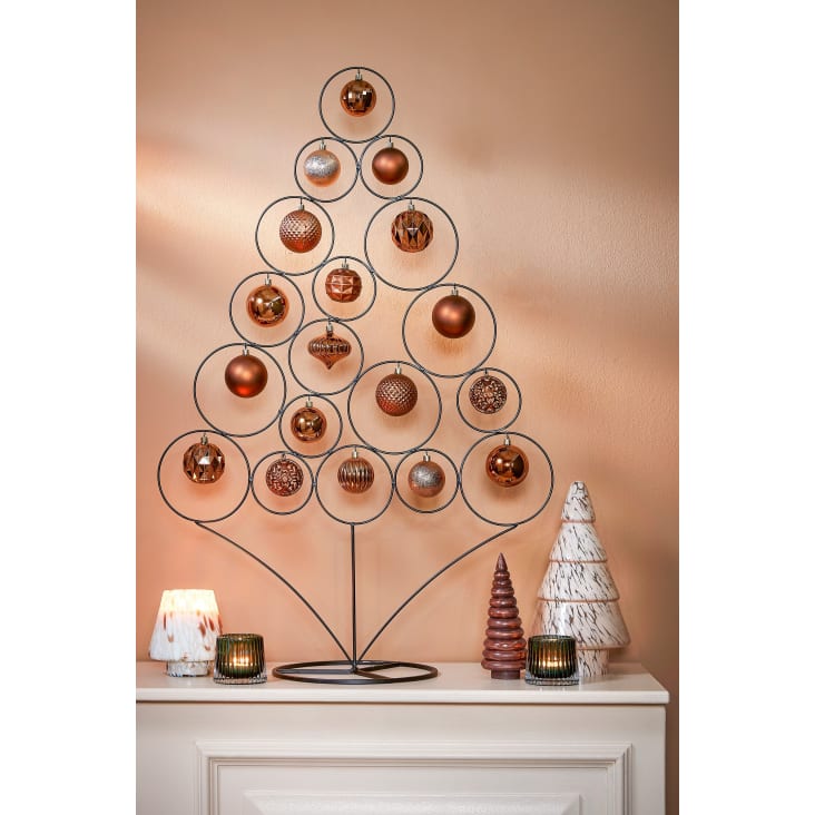 Deco Noel Lot De 80 Boules Noël Alupssuc - Formes Variées Incassables - Or Champagne - Avec Crochets Inclus Décoration Noel