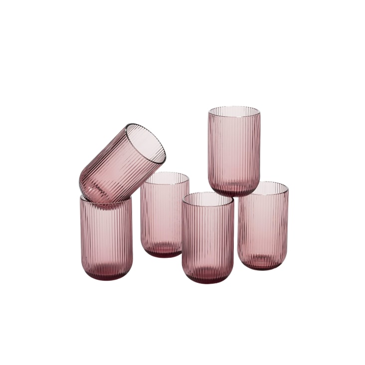Bicchieri Da Cocktail PLATINUX - Set 6 Pezzi, 400 Ml, Vetro Resistente - Per Drink E Frullati - Foto 5