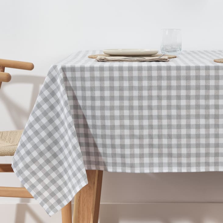 Anro - Mantel De Hule Lavable, Liso, Brillante, Hule Weiß