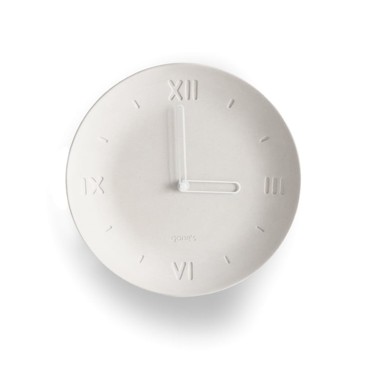 Horloge Murale Zaman Blanche 50cm - Aiguilles épée - Avec Corde - Design Moderne