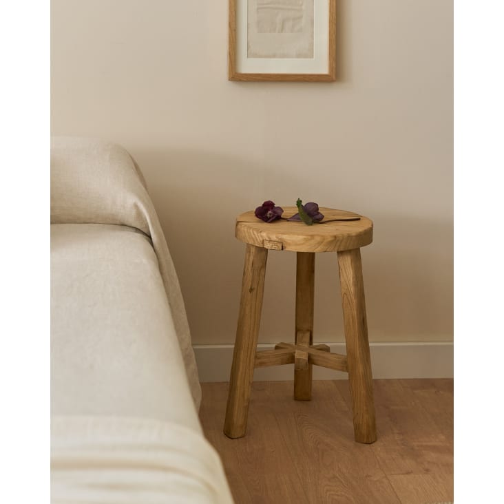 Sgabelli In Legno Sgabello Bagno DESIGN DELIGHTS Sgabello - Main Image