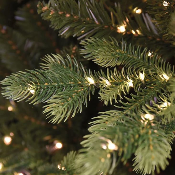 Alberi Di Natale Con Led Incorporati Albero di natale con micro led Incorporati 80 % PE Effetto re MADAME