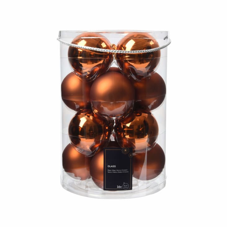 Boules De Noël Pour Arbre - Set De 16 Décorations De Sapin