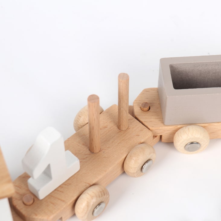 Tren de madera para niños 2025