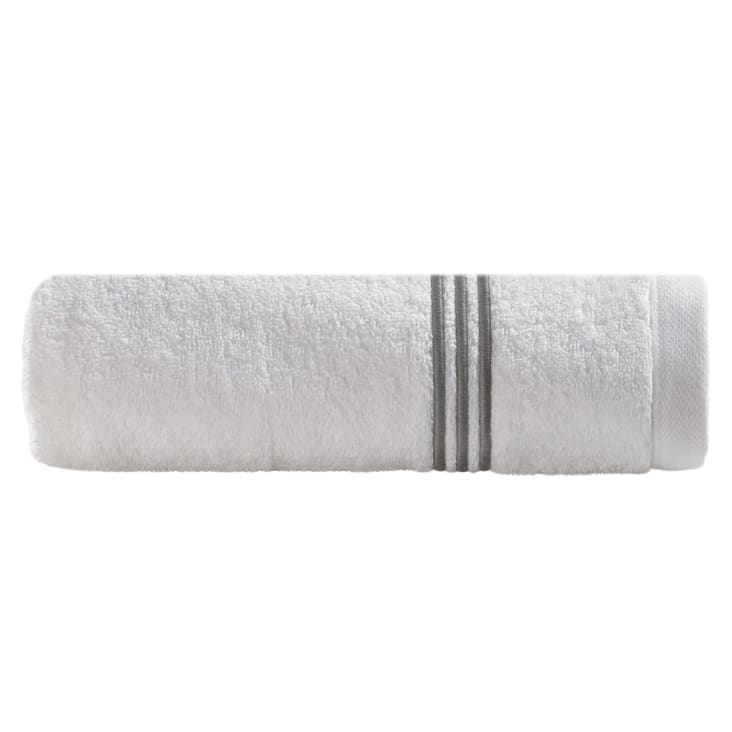 Telo Bagno In Spugna Di Cotone Bellora 'Fiocco' - 100x150 Cm, Grammatura 500 Gr/mq, Con Balza A Nido D'Ape, Grigio