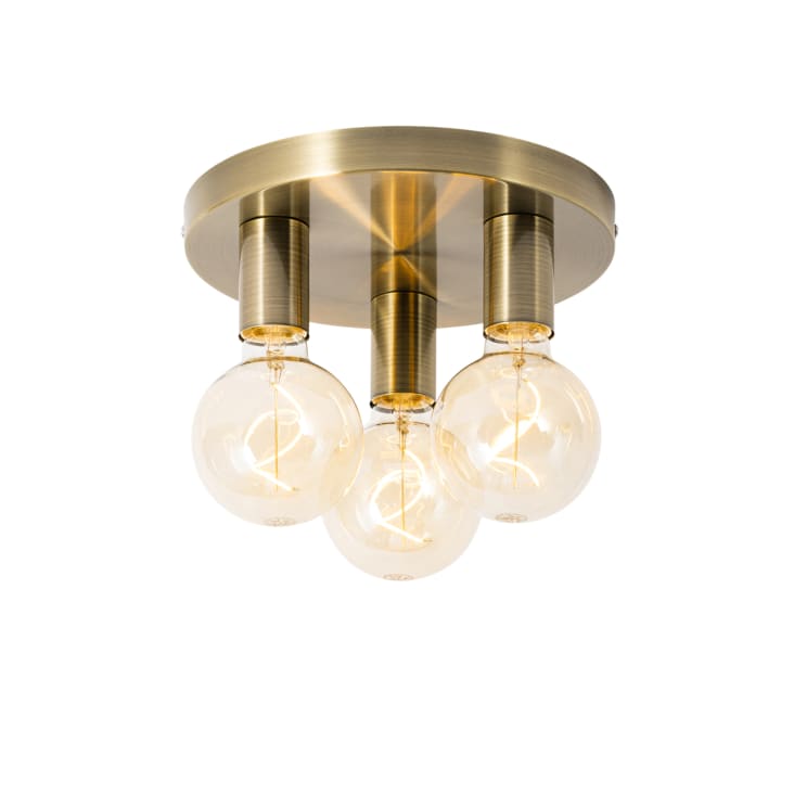 ONLI - Plafoniera LUCREZIA 3xE14/6W/230V bronzo