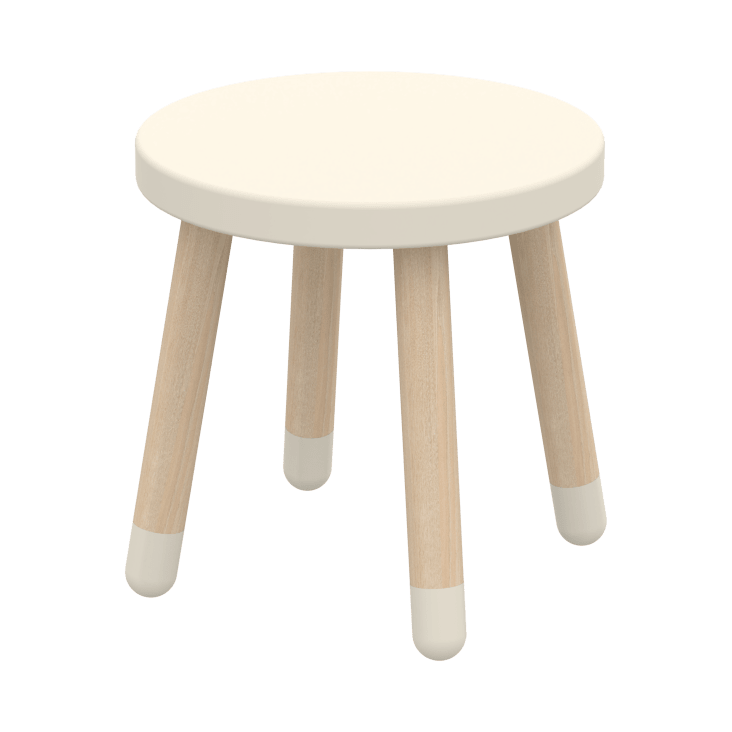 Taburete De Dibujo Ajustable De Madera De Haya - Soporta 180 Lbs, Altura De 19 A 26 Pulgadas, Color Natural