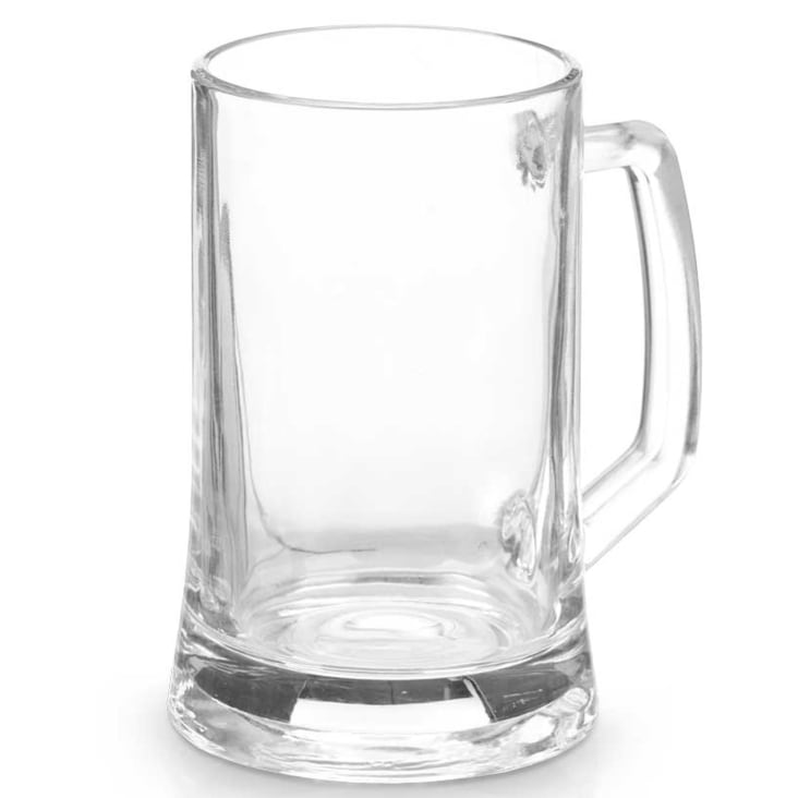 2 Chopes à Bière De 1 Litre - Style Oktoberfest Avec Poignée Et Repère De Volume