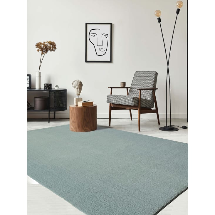 Tapis Salon Geometrique Moderne Gris 160 X 220 Cm Différentes Tailles