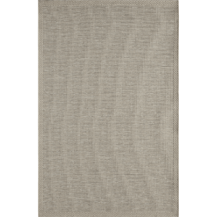 Tappeto Esterno Carpet City - Impermeabile 80x250cm Grigio Per Balcone E Giardino - Foto 2