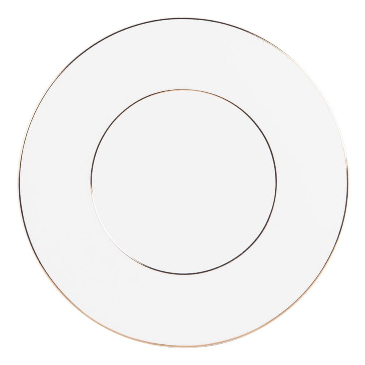 Assiette Ibili 908022 - LDPE Blanc, 22 X 22 X 4 Cm, Légère Et Résistante, Idéale Repas, Pique-nique, Fête
