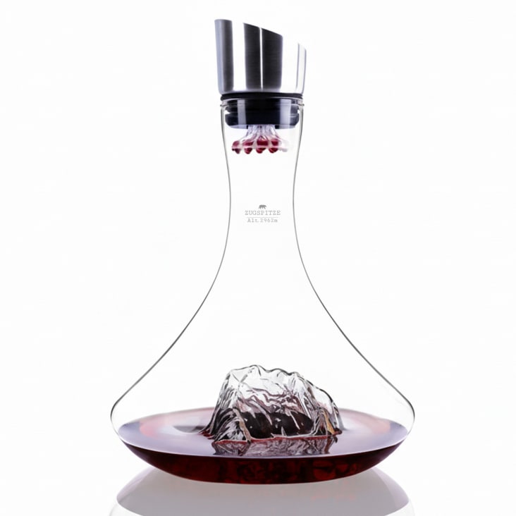 Carafe à Polir Sèche Pulltex Avec Pinceau – Accessoire Vin – Neuf