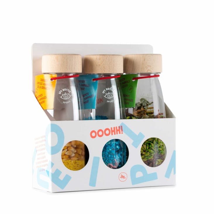 myFERMENTS Bocaux en Verre Avec Couvercle - Grand Mason Jar de 4.25 l- Bouteille à Large Goulot pour Infuser de Gros Morceaux de Fruits - Récipient Alimentaire Hermétique Sans Odeurs - Set