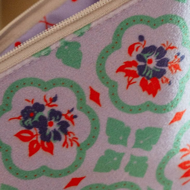 4 Mini Portamonete In Tela Vintage - Con Cerniera, Per Monete, Chiavi, Carte (Design Torre Eiffel E Altri) - Foto 3