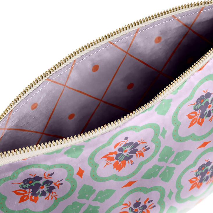 4 Mini Portamonete In Tela Vintage - Con Cerniera, Per Monete, Chiavi, Carte (Design Torre Eiffel E Altri) - Foto 5