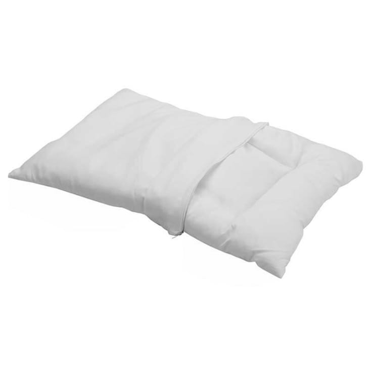 Allergosystem Juego 2 Fundas De Cojín Antiácaros 50x80 Cm – Microfibra Poliéster, Barrera 99,99%, Lavable 60°C, Certificado Médico