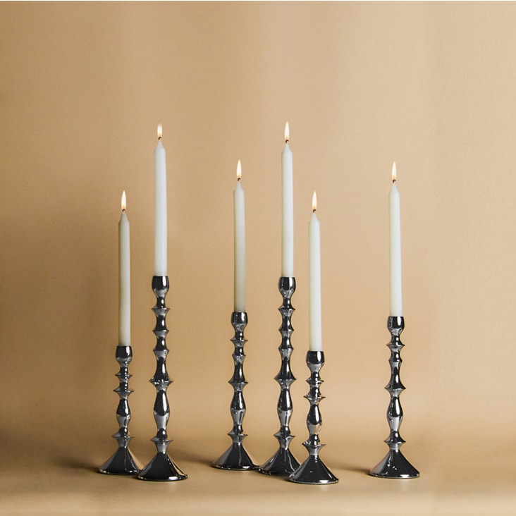 Bougies De Table En Cire D’abeille – Sachet De 3