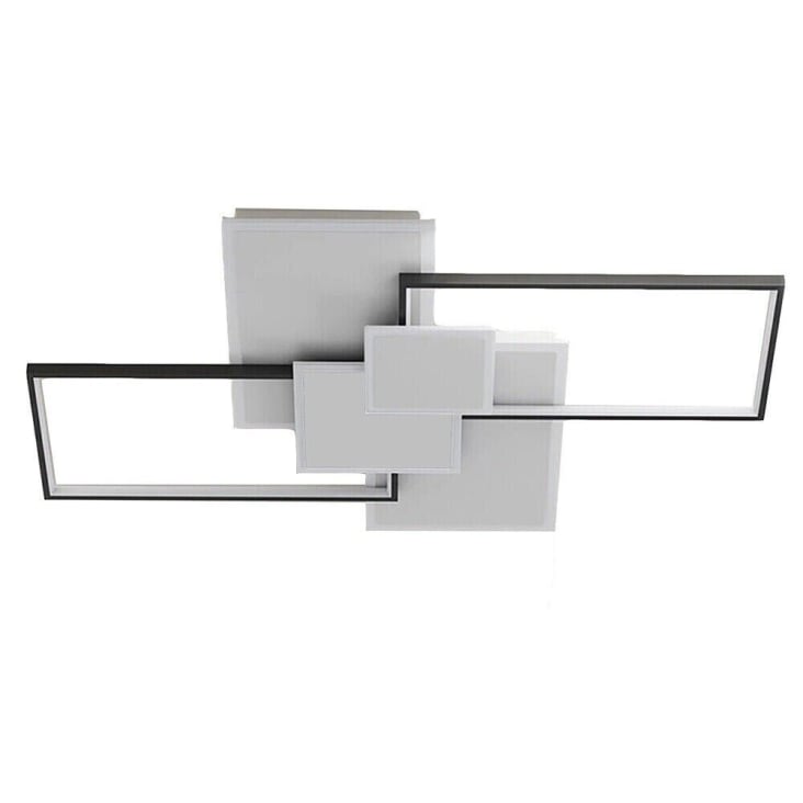 Plafoniera Moderna LED 80W Dimmerabile Luce Soffitto CCT Da 3000K A 6400k 230v 84807105