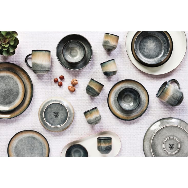 Corbeille à Fruits 2 Étages SG Secret De Gourmet - Design Gris, Métal Chromé