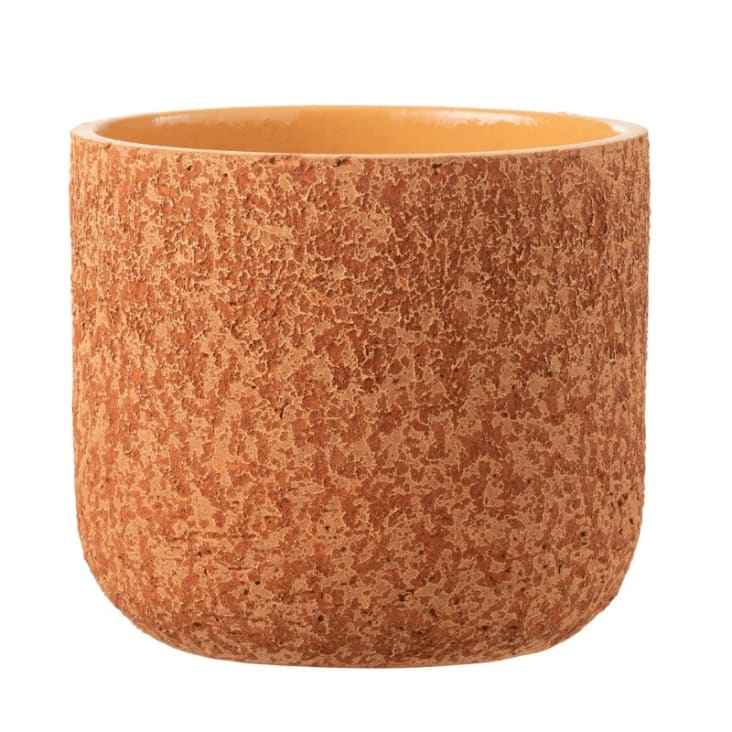 Cache-pot Céramique THUN Embrasse-AMI - Design Main Décoré, Petit Format - Décoration Maison