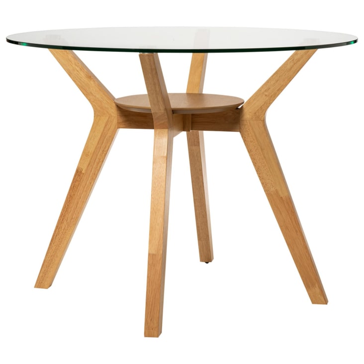 Piano Vetro Temperato Relaxdays Ø80 Cm - 8 Mm Spessore Per Tavoli O Camini - Foto 2