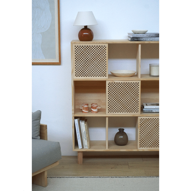 Massivholz-Regal Mit 5 Böden – 166x63x33 Cm, Bücherregal, Kellerregal, Viel Stauraum