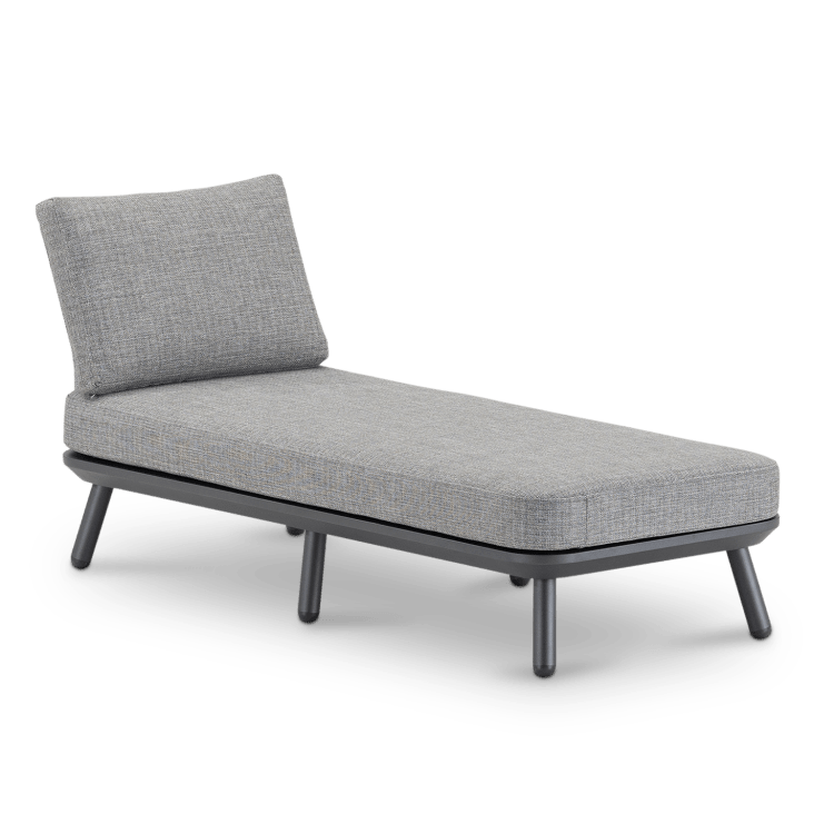 Garten Chaiselongue mit Seil, anthrazit/grau Matilda Maisons du Monde