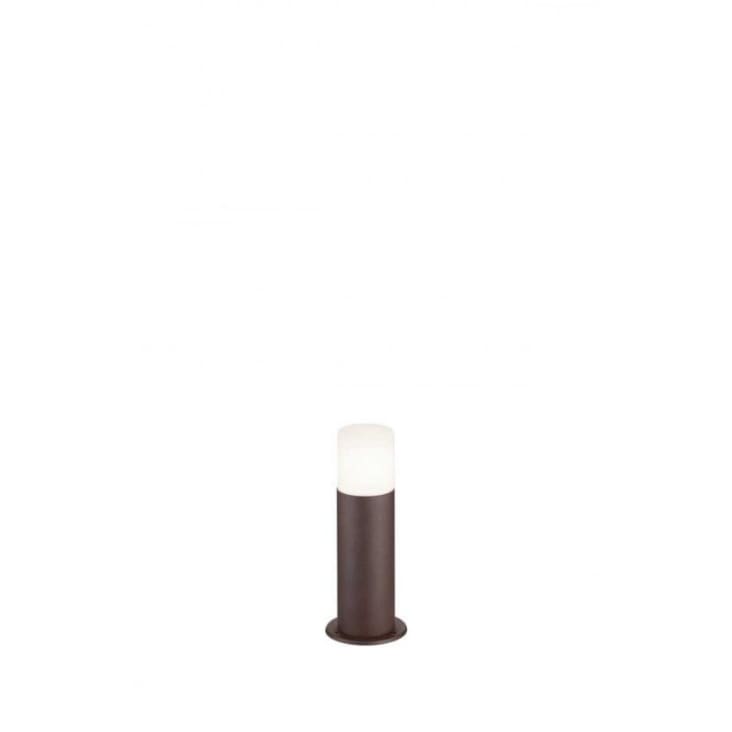 Lanterne De Jardin Métal Rouillé - 50cm - Finition Rouille Véritable